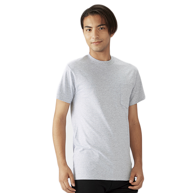 純棉厚磅口袋短袖T恤(美國Gildan)